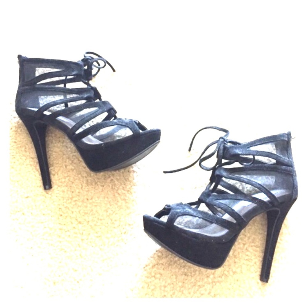 Steve Madden slane Platform heeled sandals